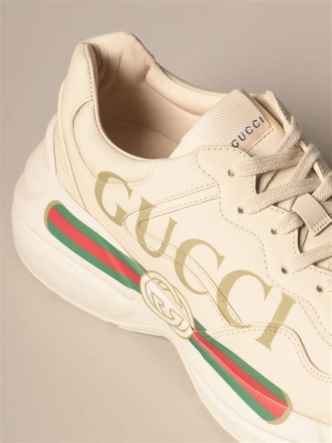 Gucci white trainers women